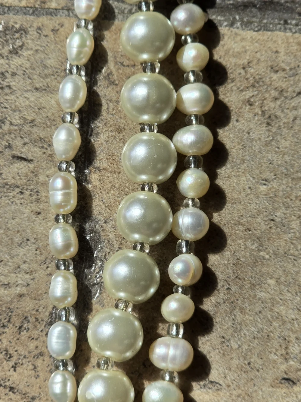Classic Childs Pearl Multi-Strand Bracelet - Ivory